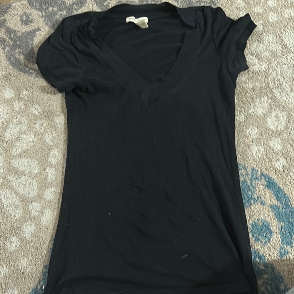 Black V-Neck shirt